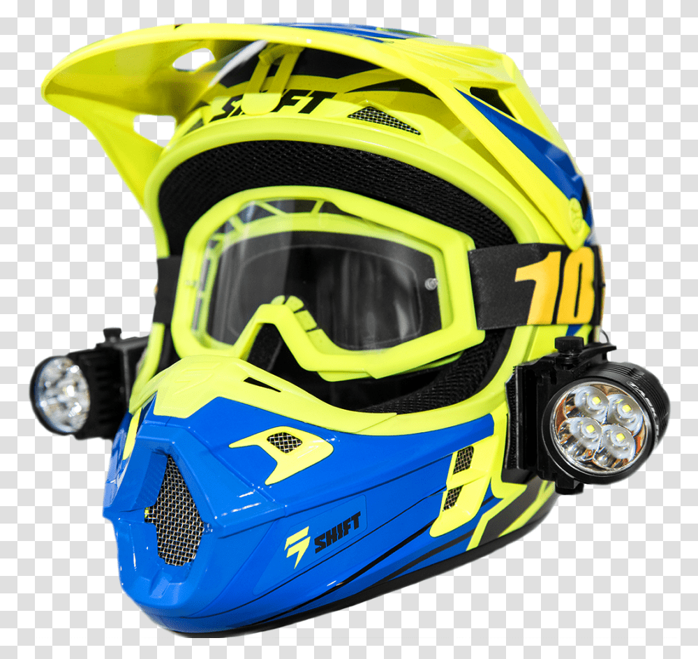 Dirt Bike Helmet Light, Apparel, Crash Helmet, Hardhat Transparent Png