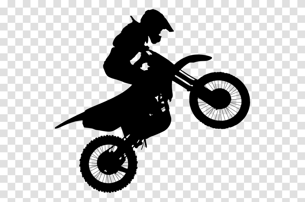 Dirt Bike Silhouette, Gray, World Of Warcraft Transparent Png