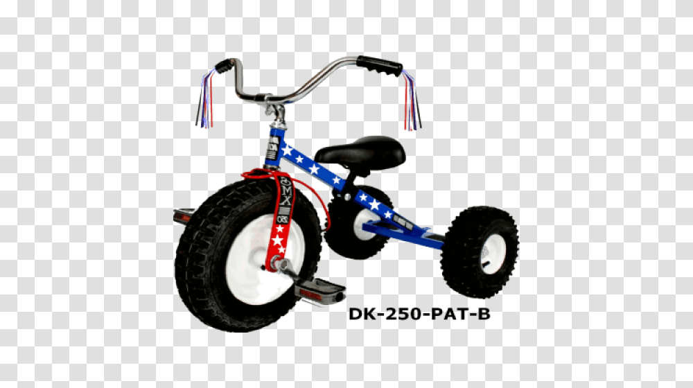 Dirt King Patriot Tricycle, Vehicle, Transportation, Bmx, Bicycle Transparent Png