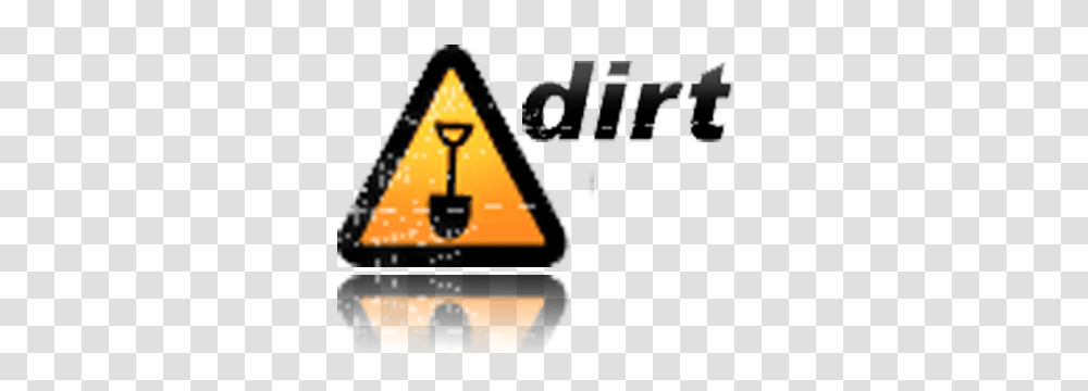 Dirt Ru, Triangle, Sign, Road Sign Transparent Png