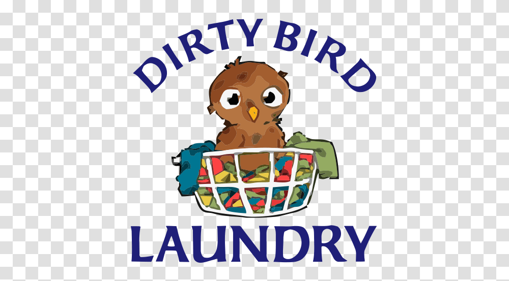 Dirty Bird Laundry Free Dry With Purchase Of Wash, Poster, Advertisement, Basket, Furniture Transparent Png