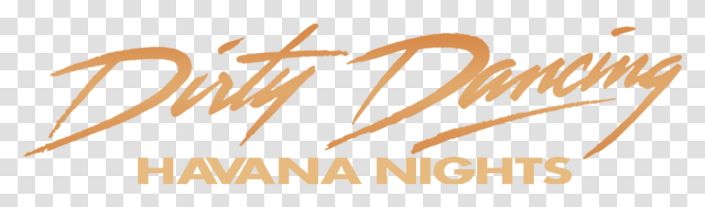 Dirty Dancing, Logo, Trademark Transparent Png
