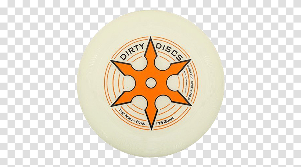 Dirty Disc Ninja Star Glow Frisbee Circle, Toy Transparent Png