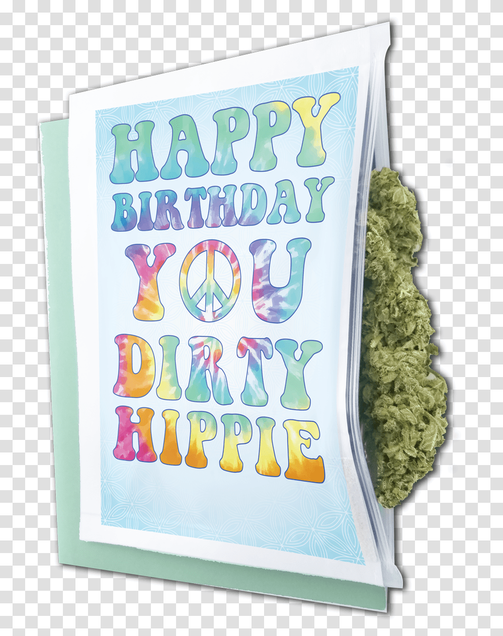 Dirty Hippie Birthday Gift Bag Dirty Hippie Happy Birthday, Word, Banner, Label Transparent Png