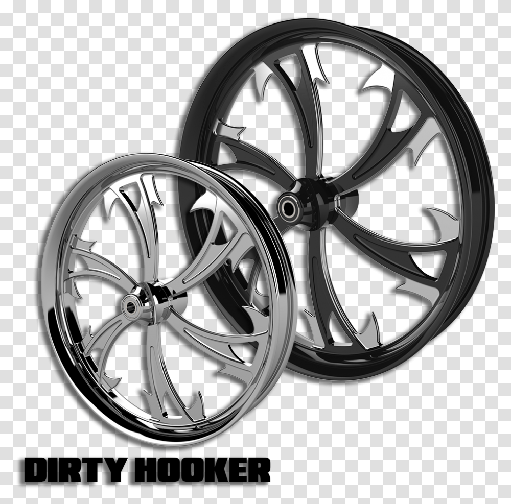 Dirty Hooker Dirty Hooker Motorcycle Wheels, Machine, Spoke, Alloy Wheel, Tire Transparent Png