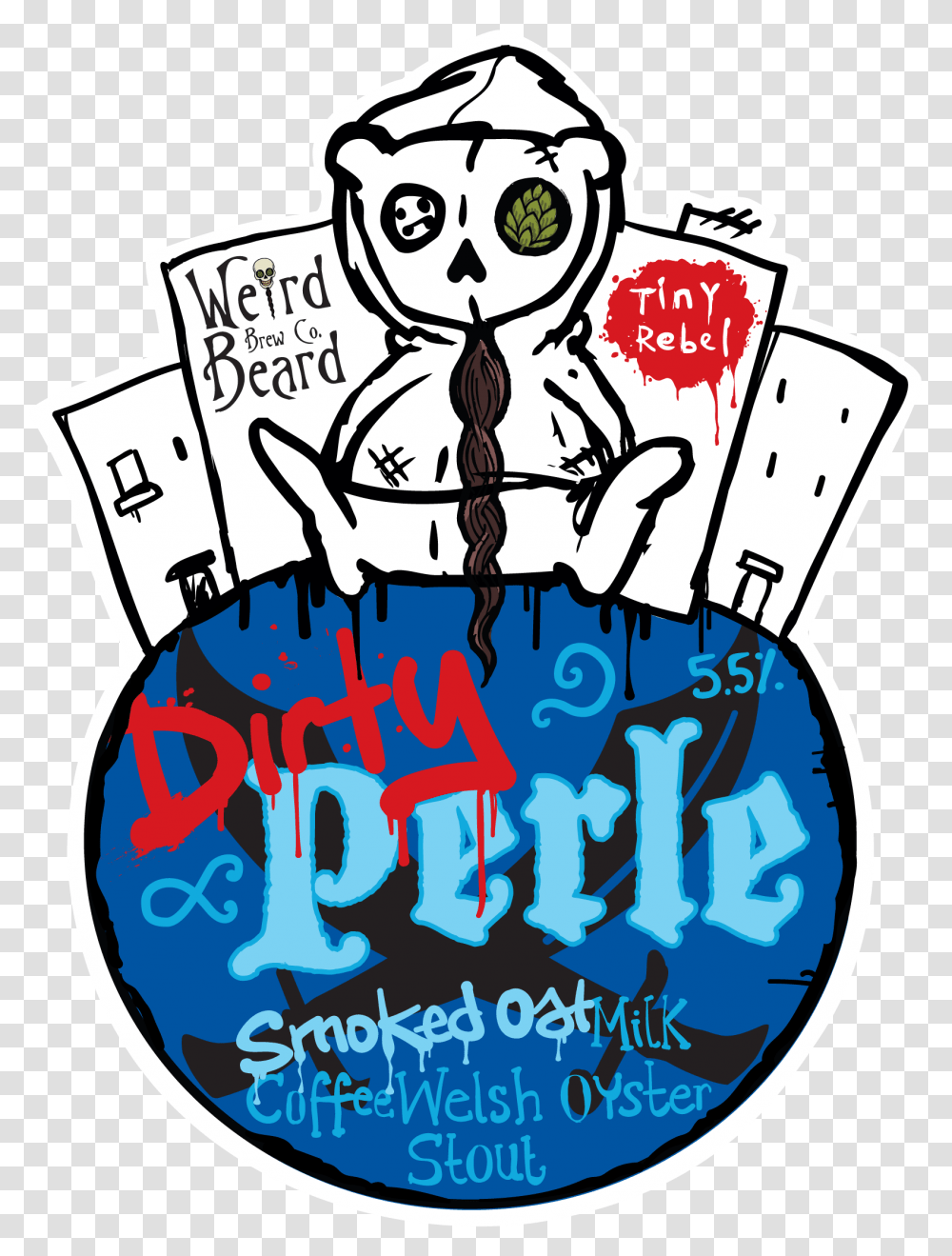 Dirty Perle Tiny Rebel Brewing, Poster, Advertisement, Flyer Transparent Png