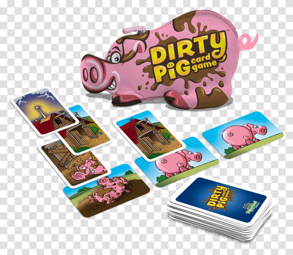 Dirty Pig - North Star Games Dirty Pig Game, Text, Mobile Phone, Electronics, Cell Phone Transparent Png