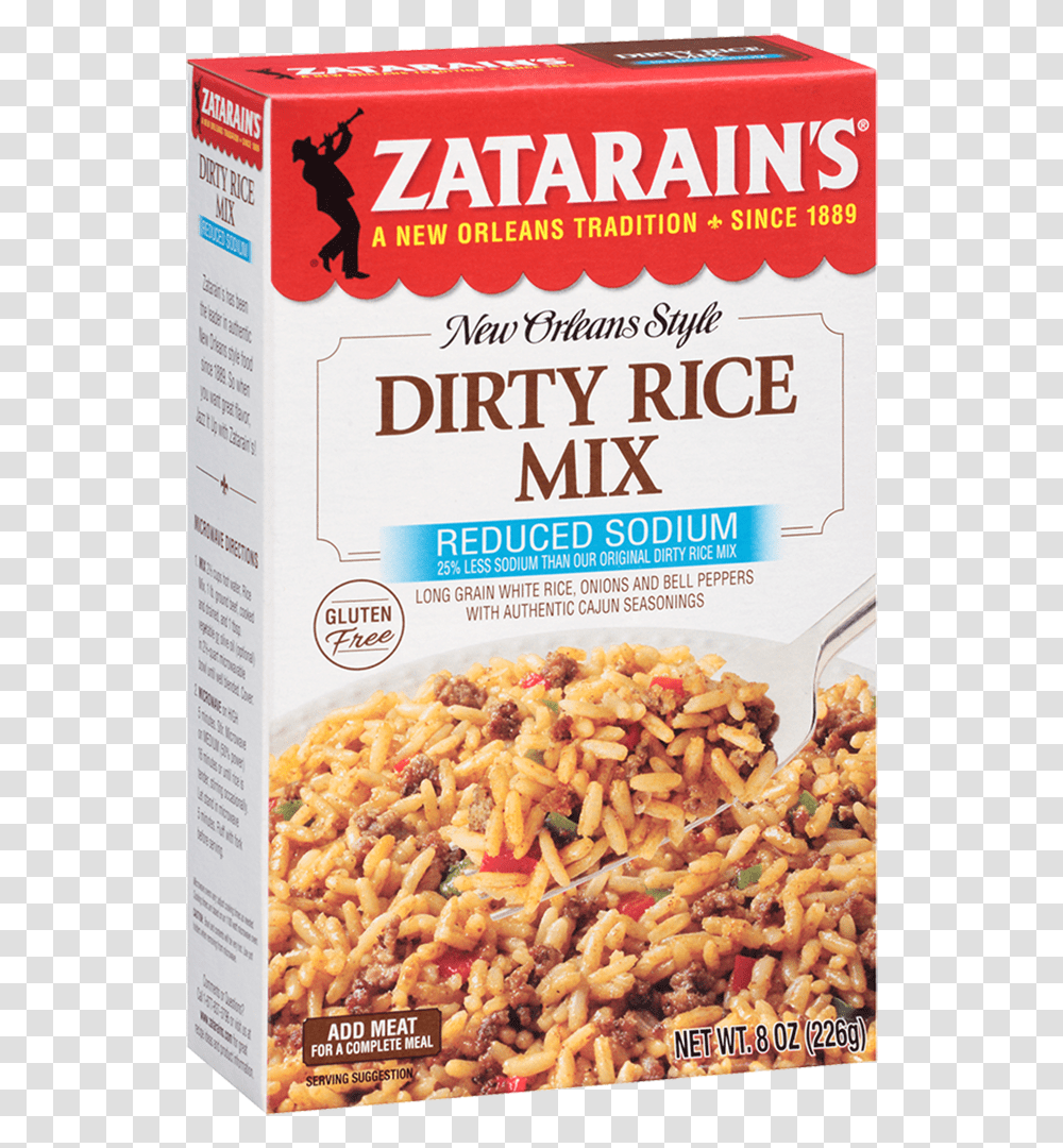 Dirty Rice Box Mix, Food, Breakfast, Menu Transparent Png
