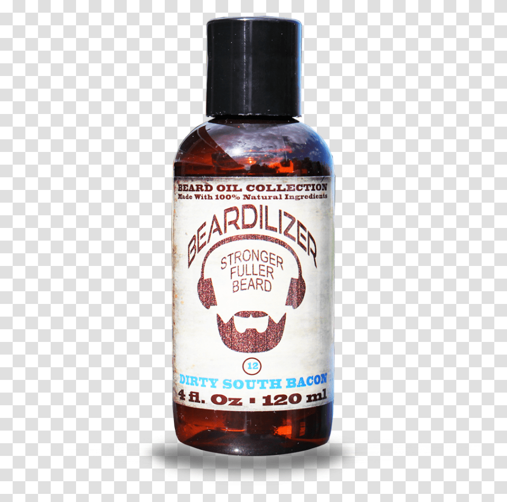 Dirty South Bacon Beard Oil Odywka Na Porost Brody, Bottle, Alcohol, Beverage, Drink Transparent Png