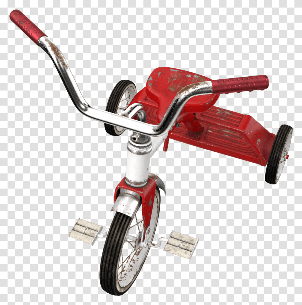 Dirty Vintage Tricycle Image Tricycle, Vehicle, Transportation, Bicycle, Bike Transparent Png