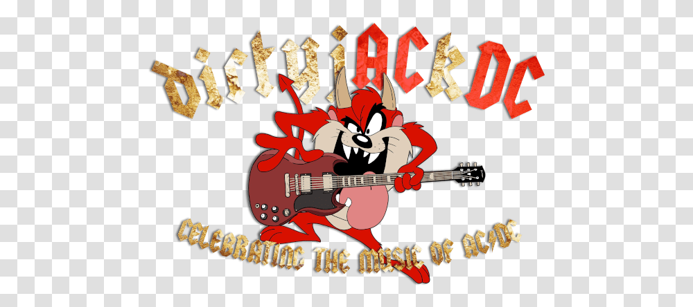 Dirtyjackdc Celebrating The Live And Loud Music Of Acdc Language, Guitar, Leisure Activities, Musical Instrument, Bass Guitar Transparent Png