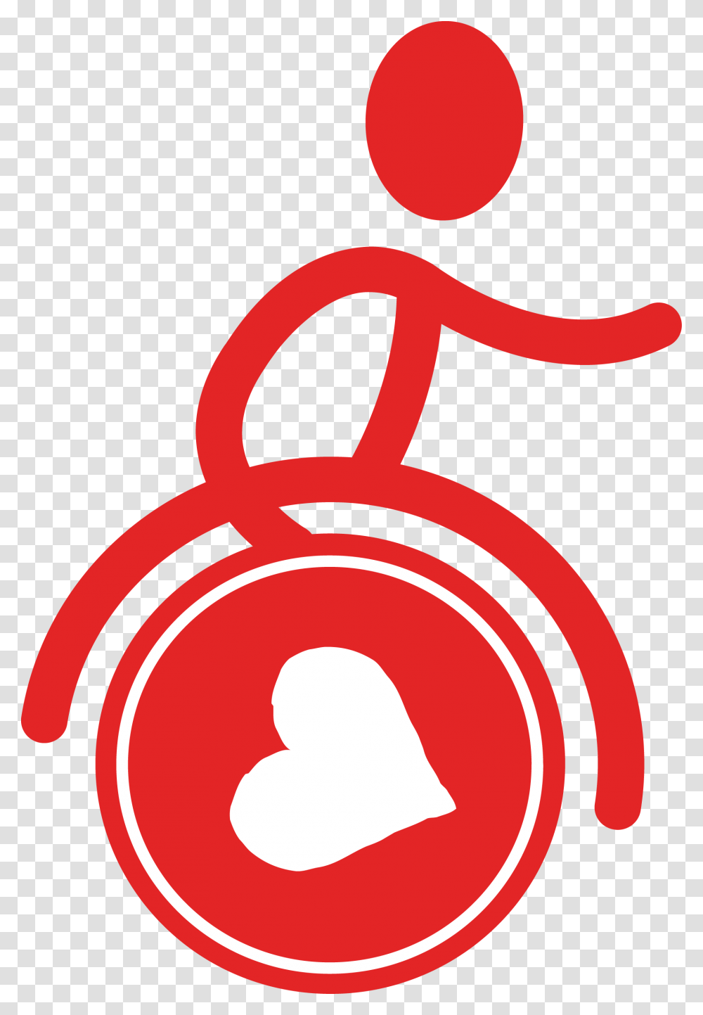 Disability Red Handicap Sign, Electronics, Bag, Alarm Clock Transparent Png