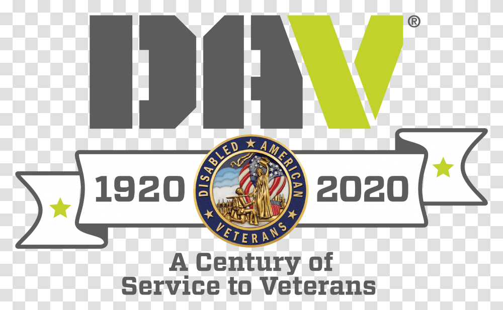 Disabled American Veterans Of Nd, Logo, Trademark, Badge Transparent Png