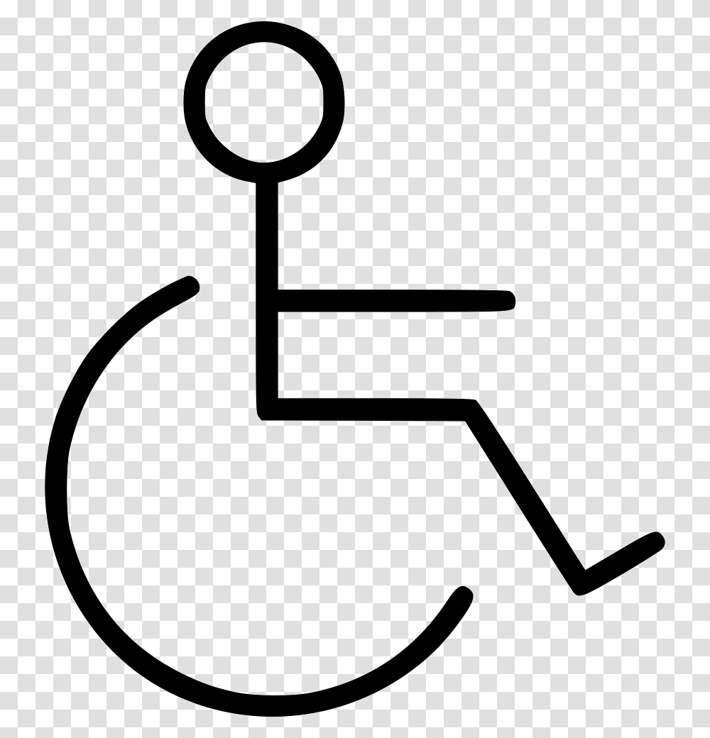 Disabled Disable Wheelchair Icon, Number, Shovel Transparent Png
