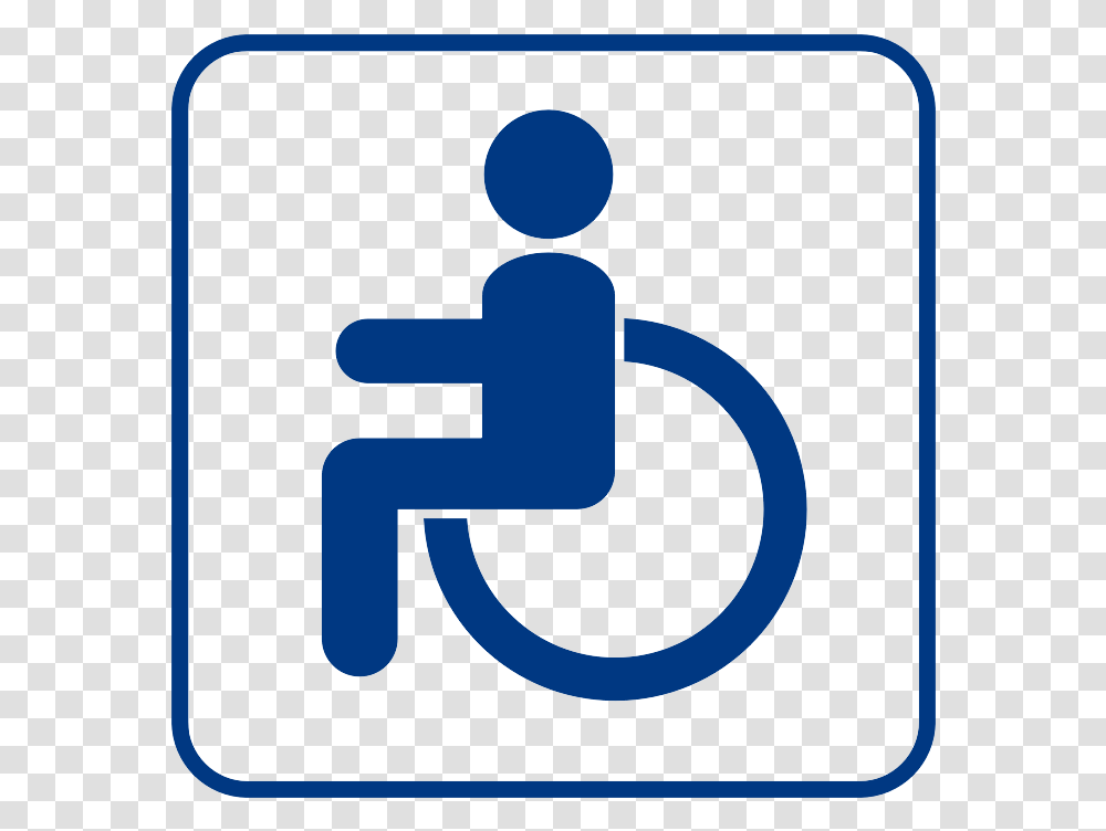 Disabled Handicap Symbol Znak Invalid, Sign, Road Sign, Cross Transparent Png