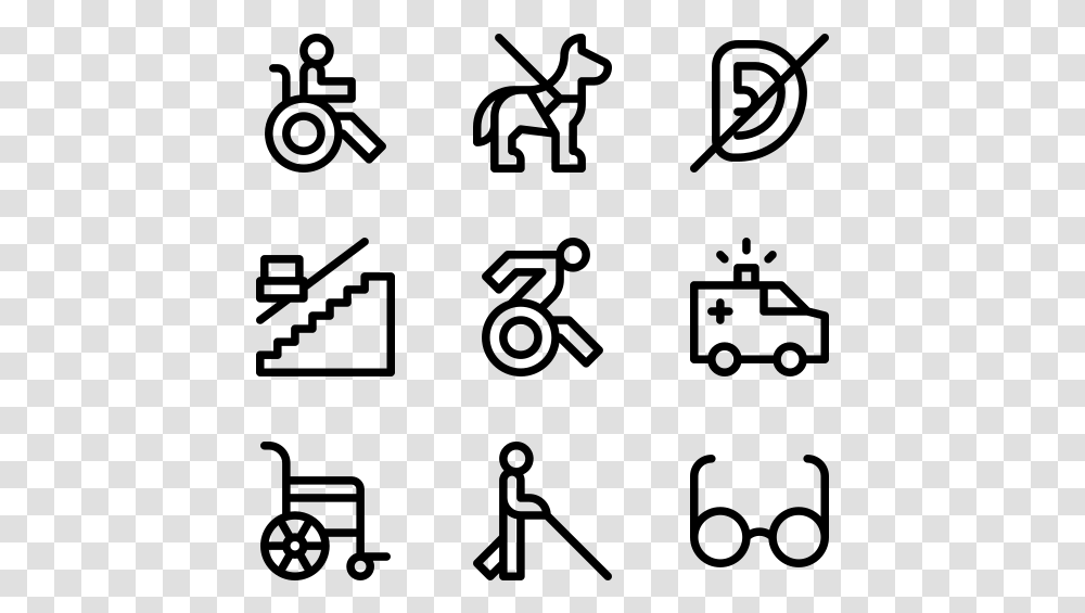 Disabled People Assistance Iconos De Design Thinking, Gray, World Of Warcraft Transparent Png