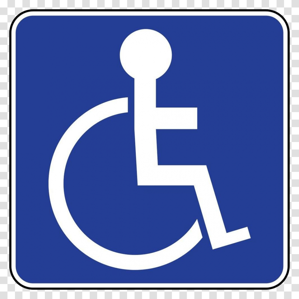 Disabled, Road Sign Transparent Png