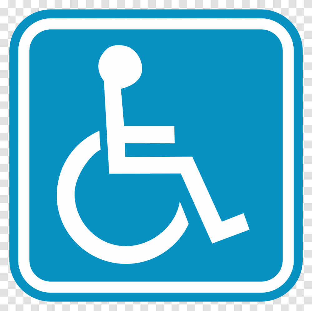 Disabled, Sign, Road Sign Transparent Png