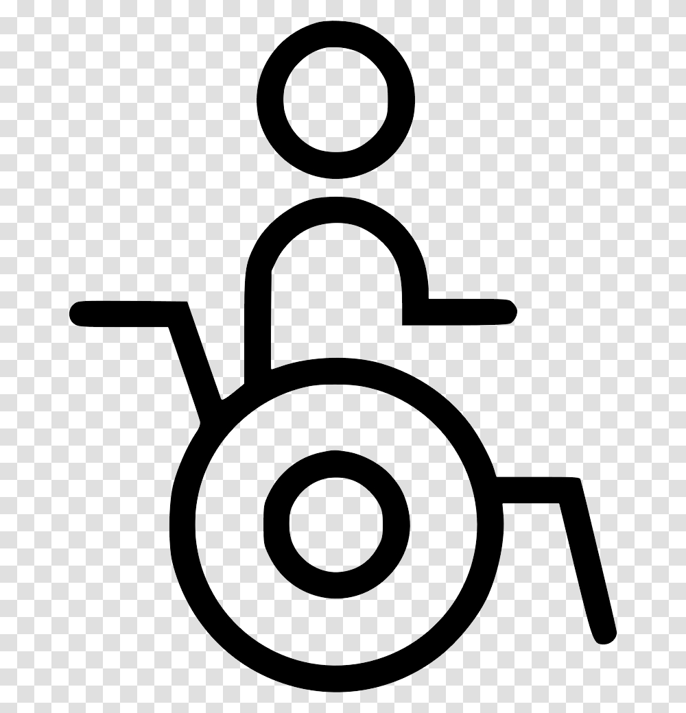 Disabled, Sign, Stencil Transparent Png