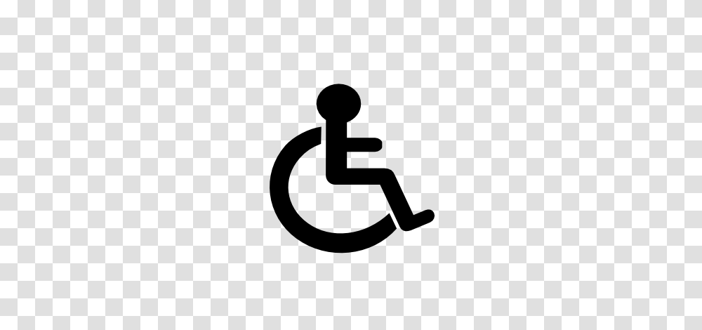 Disabled, Sign, Word, Hammer Transparent Png