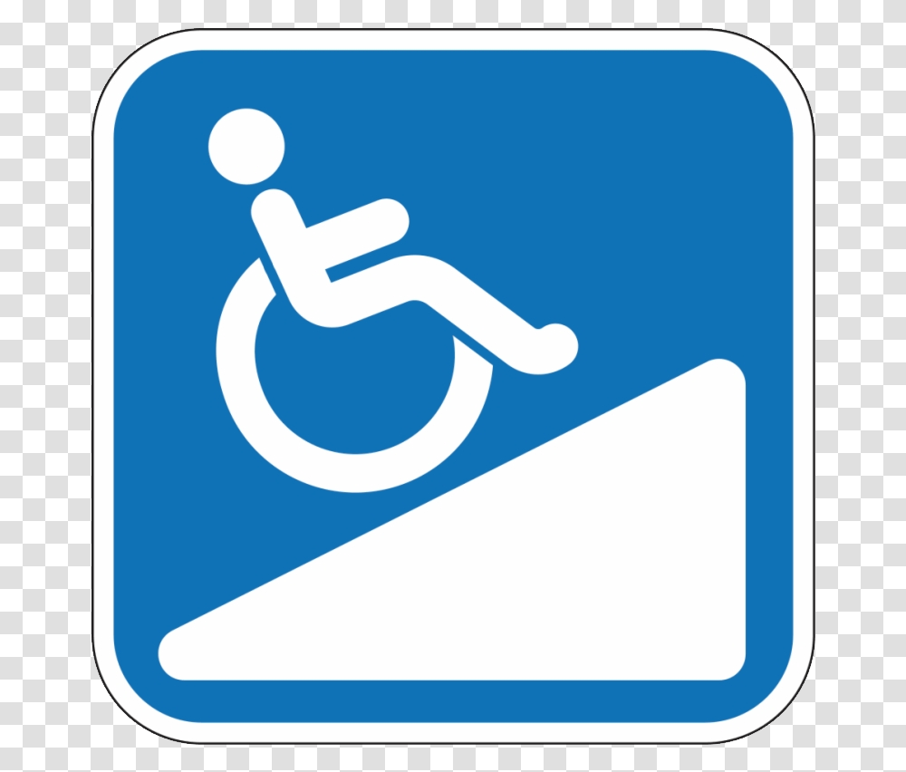Disabled, Sign, Word, Road Sign Transparent Png