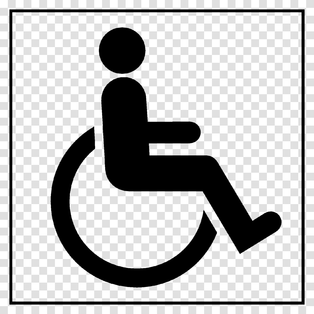 Disabled, Silhouette, Sign Transparent Png