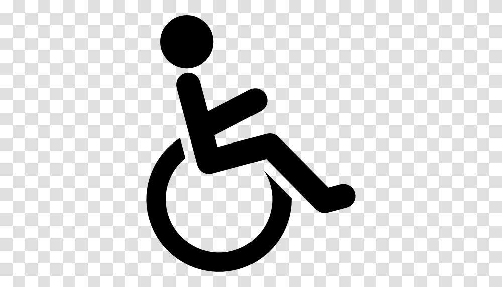 Disabled, Silhouette, Stencil, Logo Transparent Png