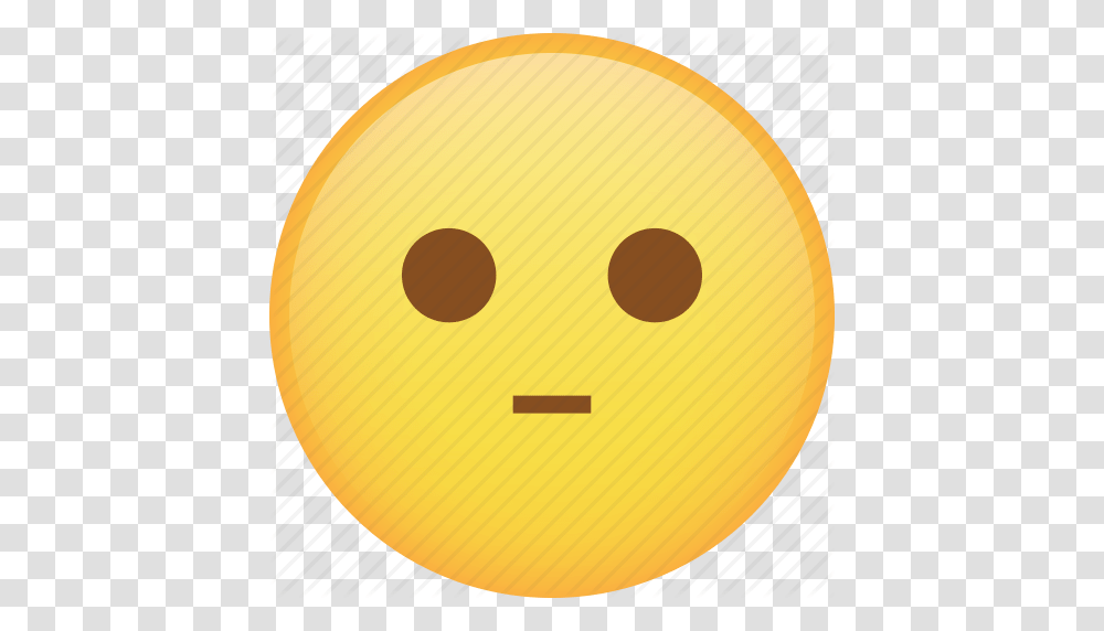 Disappointed Emoji Emoticon Flat Face Ok Smiley Icon, Sphere, Outdoors, Balloon, Nature Transparent Png