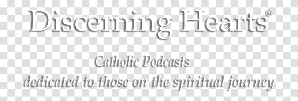 Discerning Hearts Catholic Podcasts Calligraphy, Alphabet, Number Transparent Png