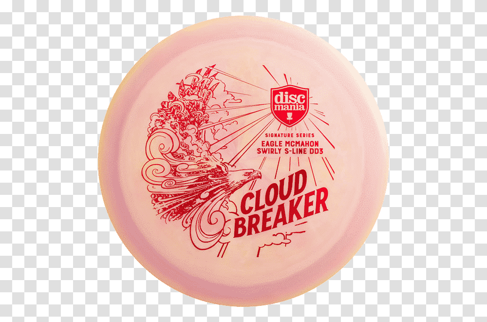 Discmania S Line Swirly Dd3 Eagle Mcmahon Signature Series Cloud Breaker Circle, Toy, Frisbee Transparent Png