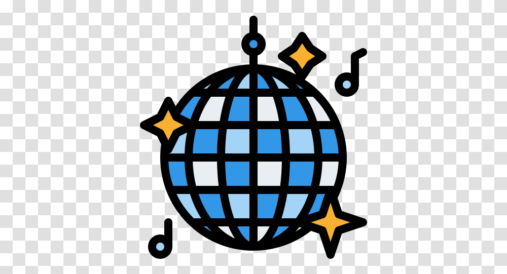 Disco Ball Free Music Icons Brown Peachy Pelmet Skirt, Outer Space, Astronomy, Universe, Planet Transparent Png