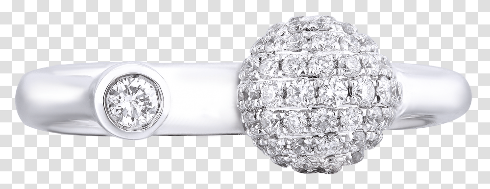 Disco Ball Hugger Ring - Karp Jewellery Solid, Diamond, Gemstone, Jewelry, Accessories Transparent Png
