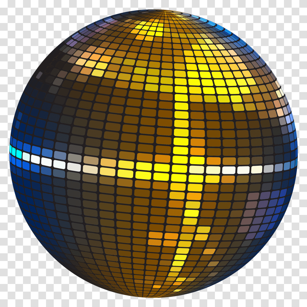 Disco Ball Image 1 Shiny Disco Ball, Sphere, Lamp Transparent Png