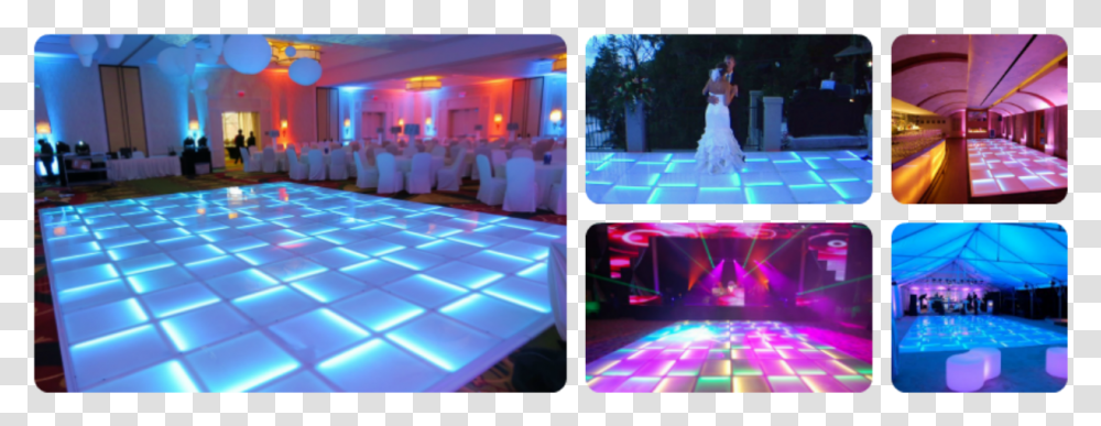 Disco Dance Floor Background Best Wedding Dance Floor Lights, Person, Purple, Club, Indoors Transparent Png