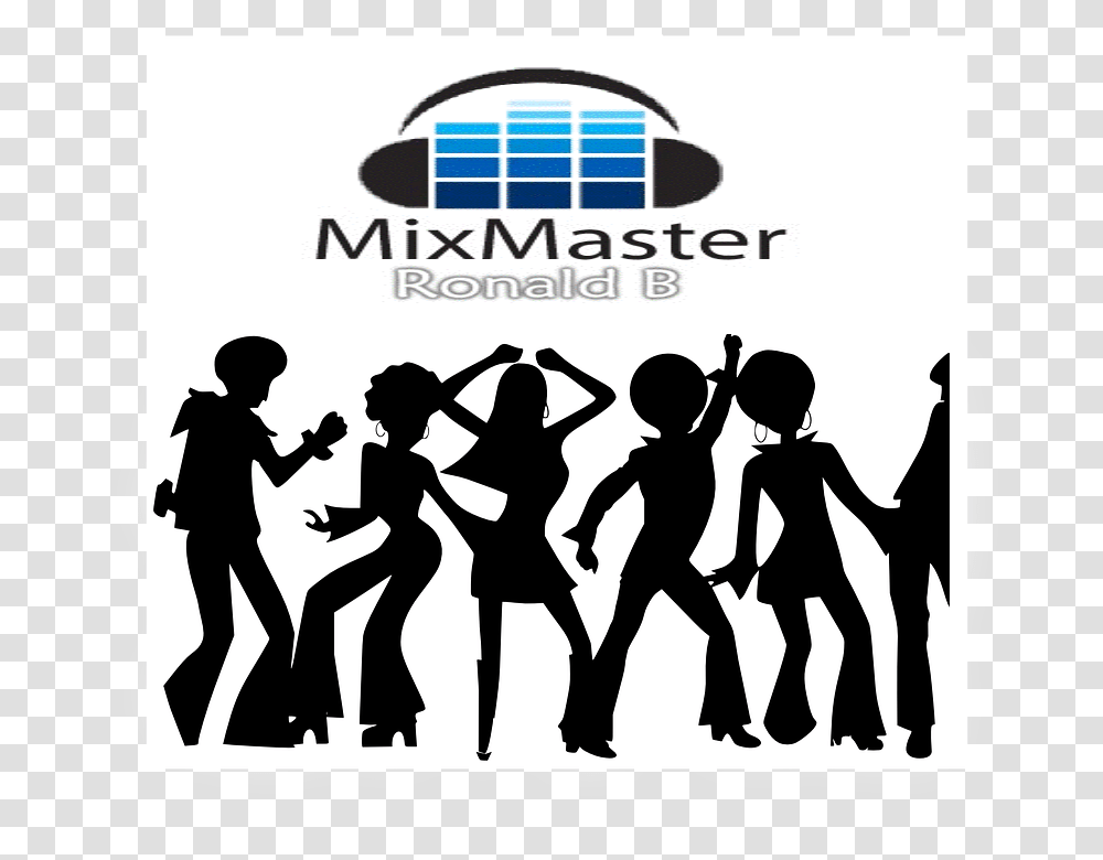 Disco Dancer Silhouette, Person, People, Poster Transparent Png