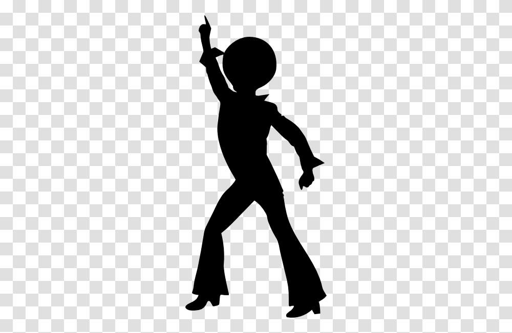 Disco Dancing Male Clip Art, Silhouette, Person, Human, Stencil Transparent Png