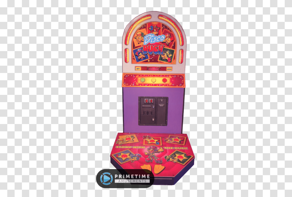 Disco Duck Redemption Game By Coastal Amusements Playset, Arcade Game Machine, Gas Pump, Pac Man Transparent Png