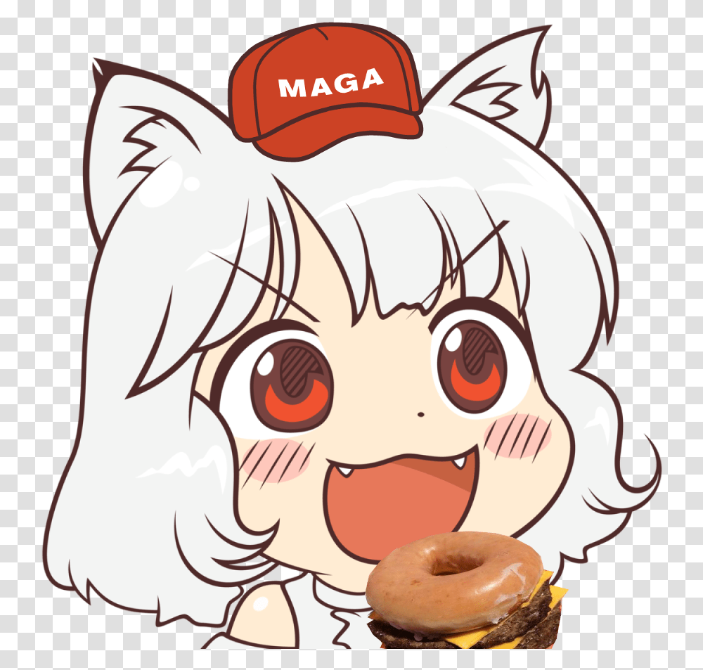 Discord Anime Emotes Gif, Bread, Food, Bagel, Burger Transparent Png
