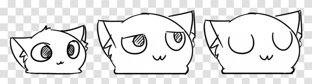 Discord Cat Slime Emojis Cartoon, Glasses, Face, Stencil, Animal Transparent Png