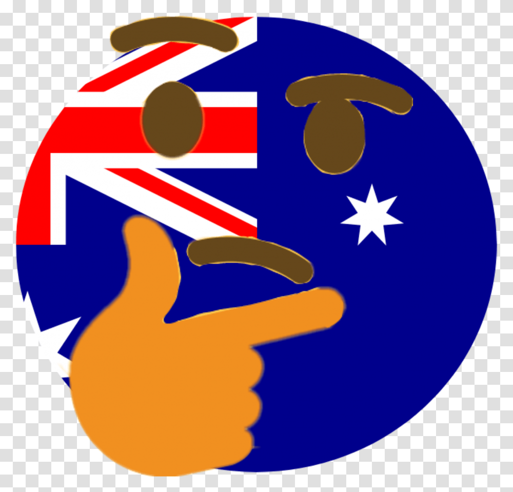Discord Emoji Thonk Australia Country Map, Symbol, Logo, Trademark, Text Transparent Png
