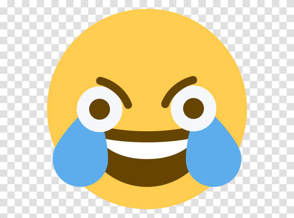 Discord Emote Open Eye Crying Laughing Emoji Know Your Meme, Label, Wasp, Animal Transparent Png