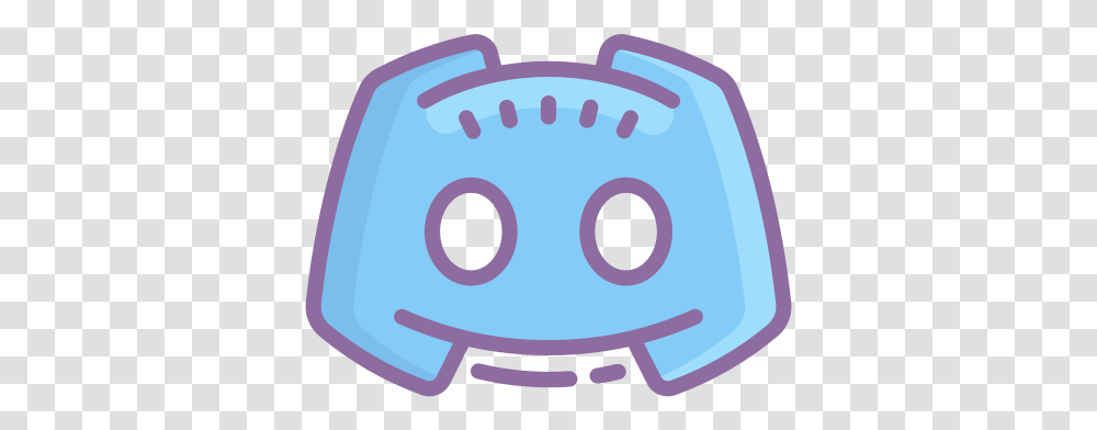Discord Icon In Cute Color Style Discord Icon, Hole, Disk, Doodle, Drawing Transparent Png