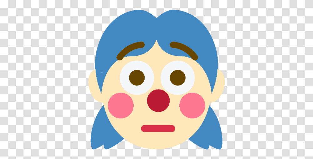 Discord Pleading Emoji Clown, Face, Rattle, Crowd Transparent Png