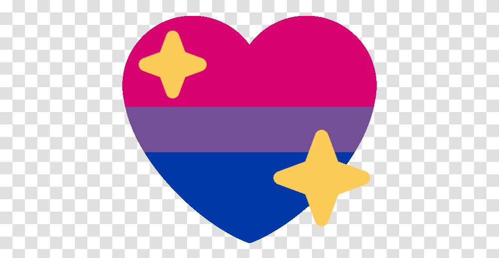Discord Pride Heart Emojis Purple Emoji, Star Symbol Transparent Png