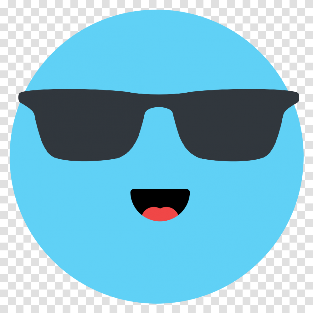 Discord & Slack Emoji Dot, Clothing, Sunglasses, Accessories, Goggles Transparent Png