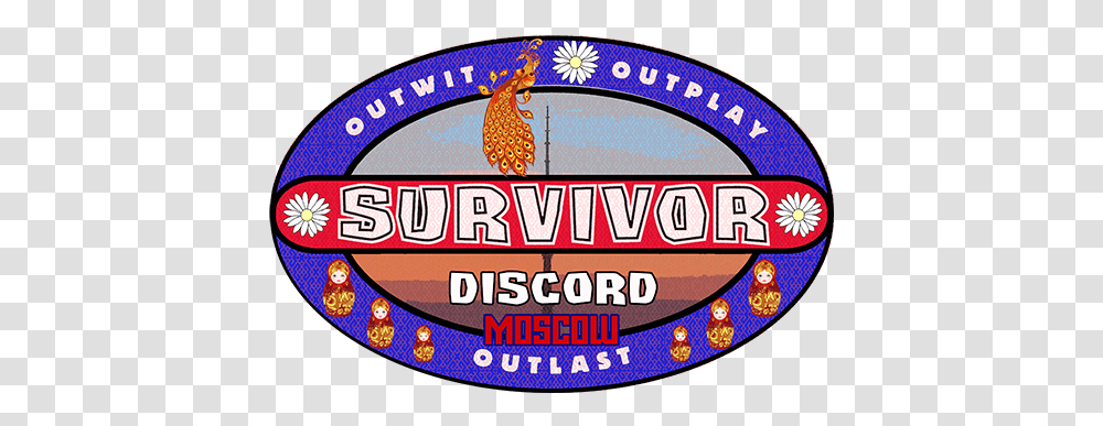 Discordia Survivor Moscow Discord Survivor Wiki Fandom Survivor Logo Template, Symbol, Text, Label, Word Transparent Png