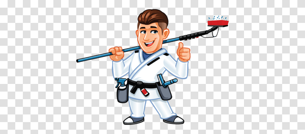 Discount Window Cleaning Black Belt Window Cleaning, Person, Toy, Sport, Baton Transparent Png