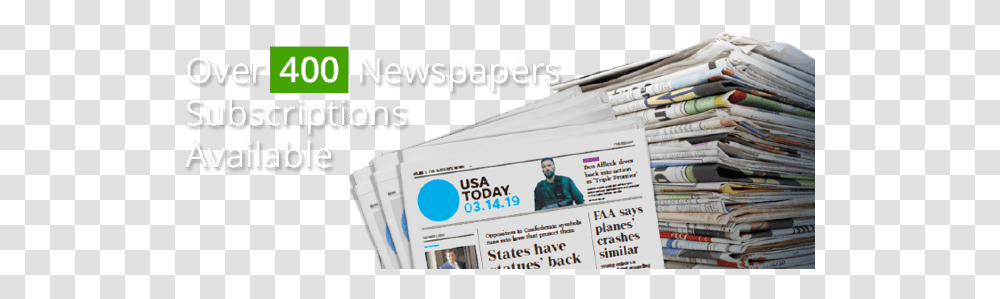 Discounted Newspapers Coupons & Promo Codes October 2020 Pile Of Newspapers, Text, Person, Human, Flyer Transparent Png