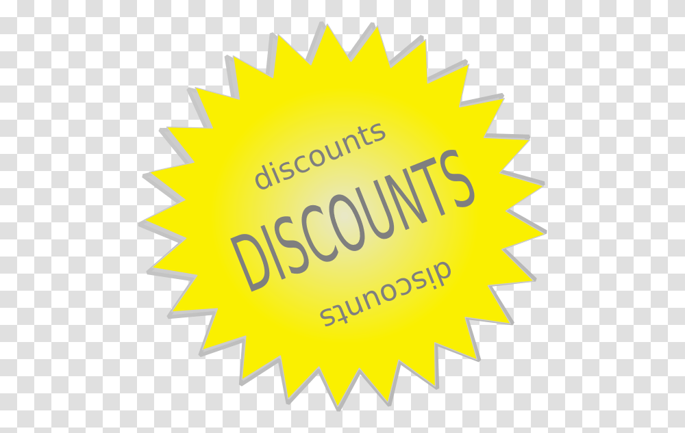 Discounts Clipart Graphic Design, Label, Sticker, Paper Transparent Png