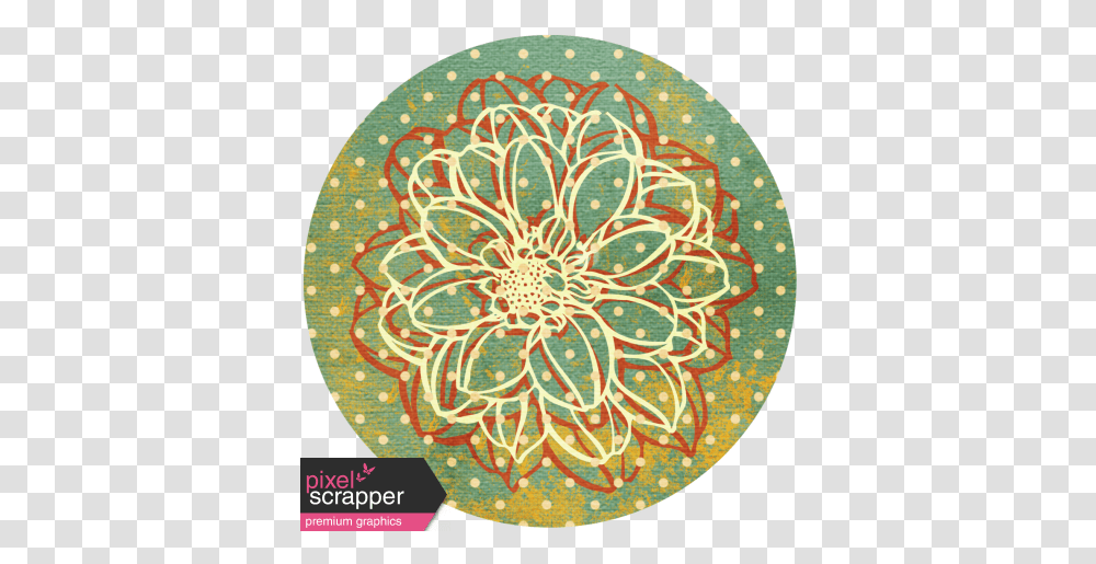 Discover Circle Floral Green Graphic By Marisa Lerin Circle, Rug, Pattern, Floral Design, Graphics Transparent Png